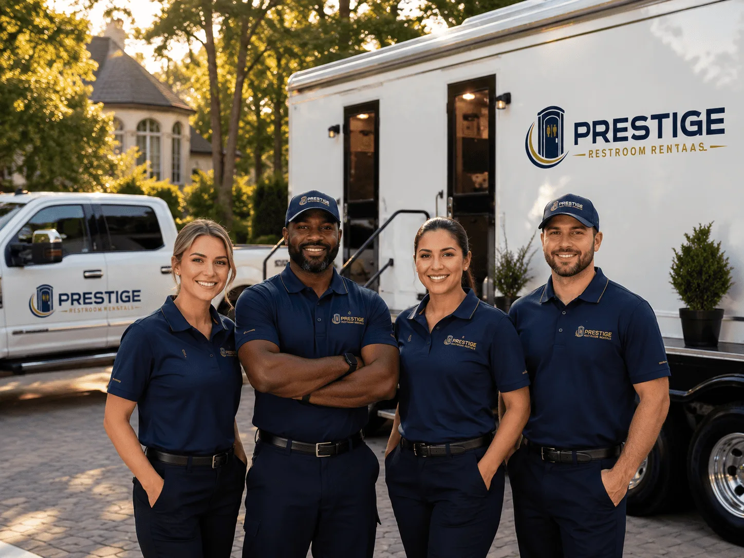 Trusted Luxury Portable Restrooms company in Castella, CA